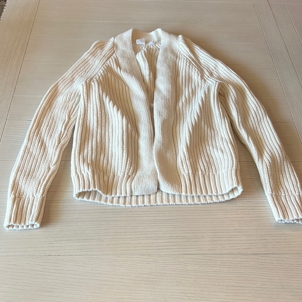 Gap kids cream sweater size L EUC